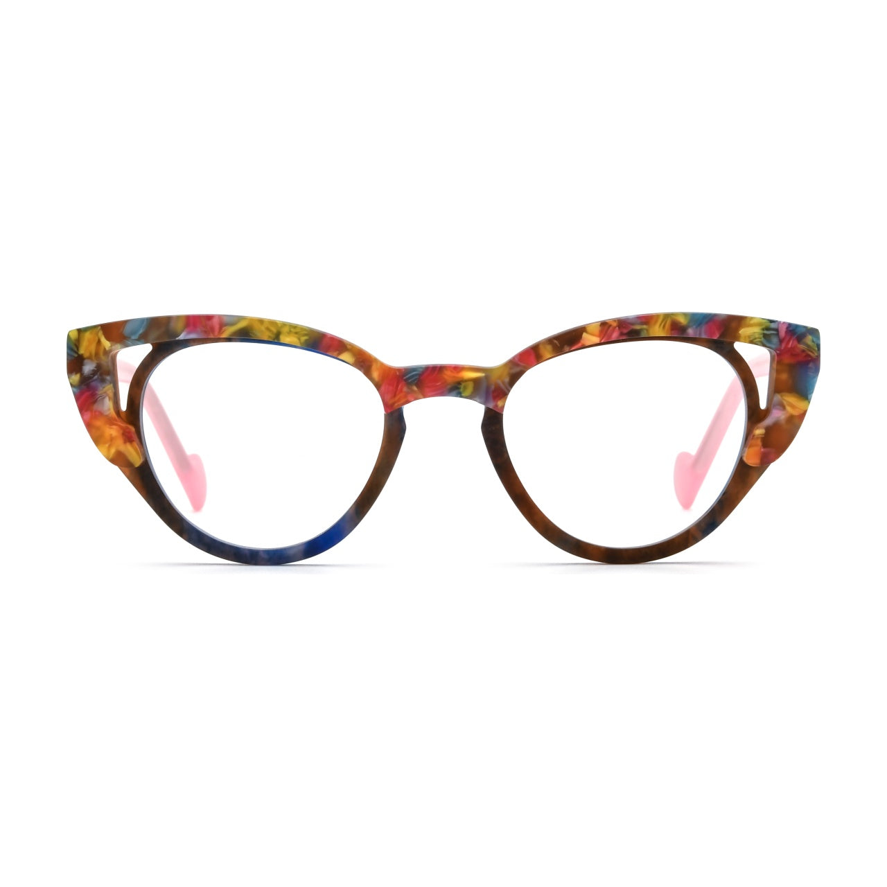 Stylish Multicolor Sunglasses KAMMPT Oversized Butterfly Shape Sunglasses 2024 New Arrival  main image 3