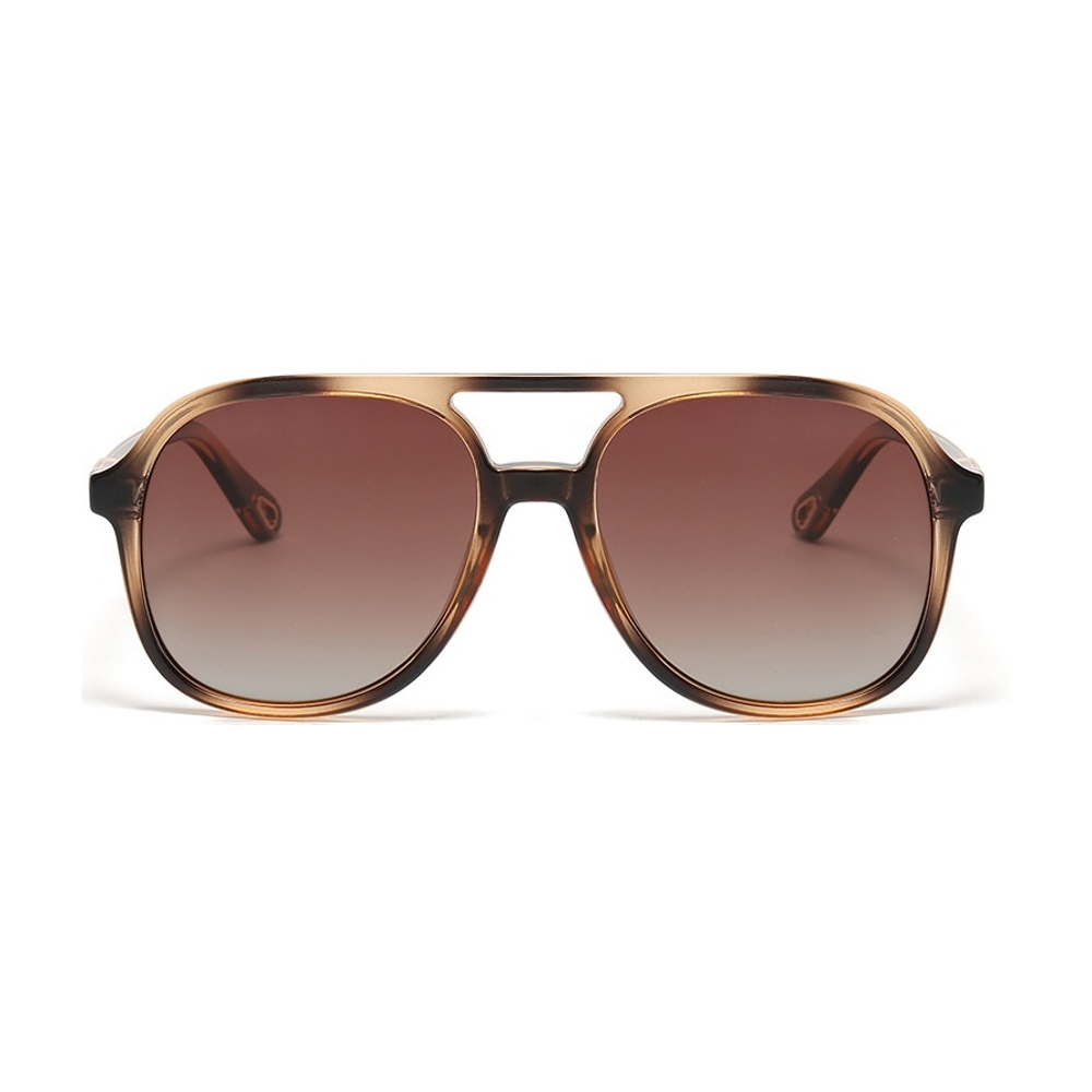 Soleil Polarized Oval Sunglasses | UV400 Protection  display picture 3