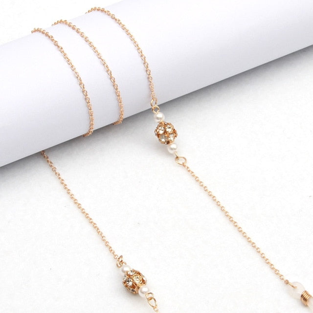 Pearl Beads Eyewear Chain