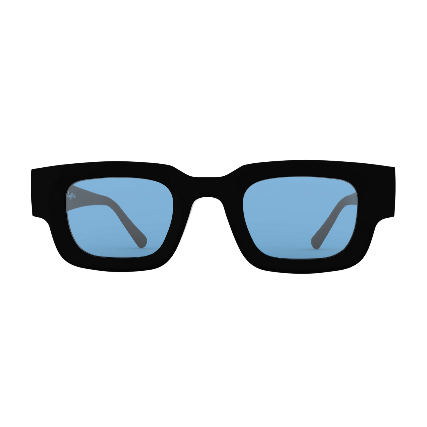 Matteo Acetate Frame Small Square Sunglasses UV400 Protection