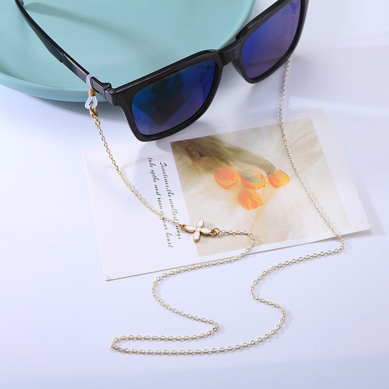 Chaînes de perles de mode pour lunettes de soleil pour femmes