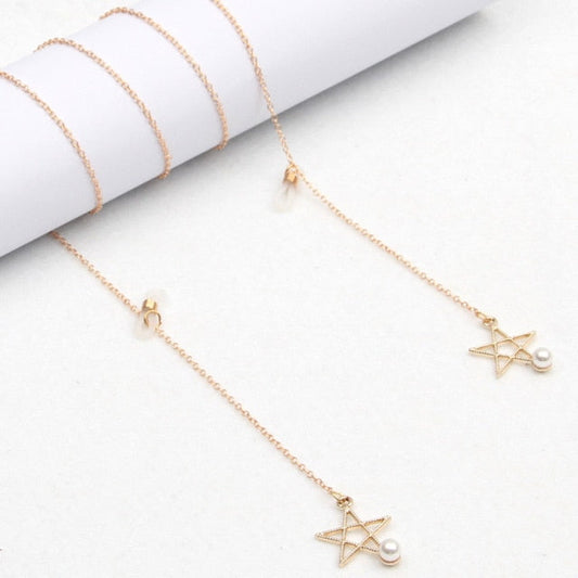 Star Pendant Eyewear Chain